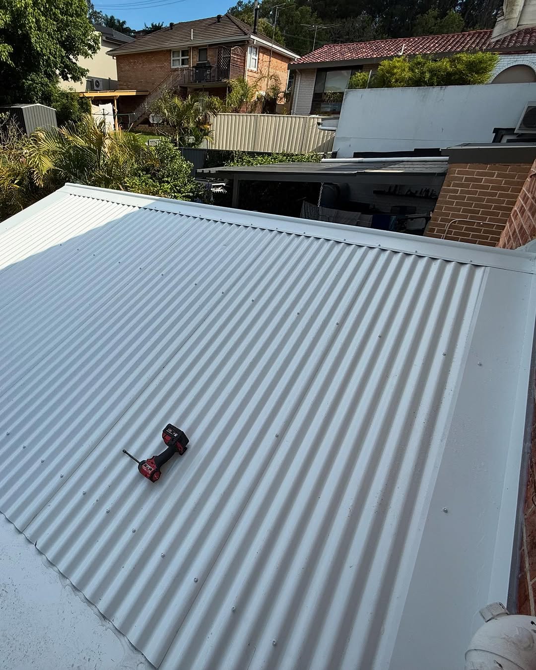 Completed Colorbond roof project